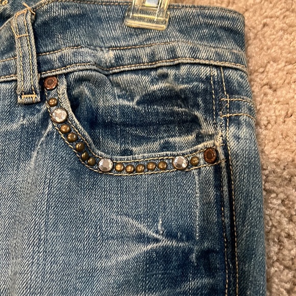 Boot miss me jeans with gorgeous bedazzled pockets! - Picture 4 of 5